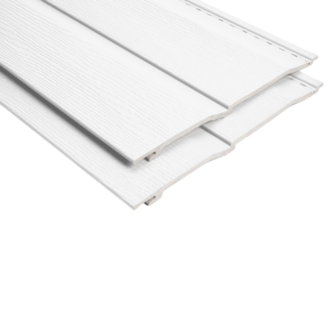 Escade Dubbel Rabat Signaalwit RAL9003 600cm - 2 stuks - 4m2